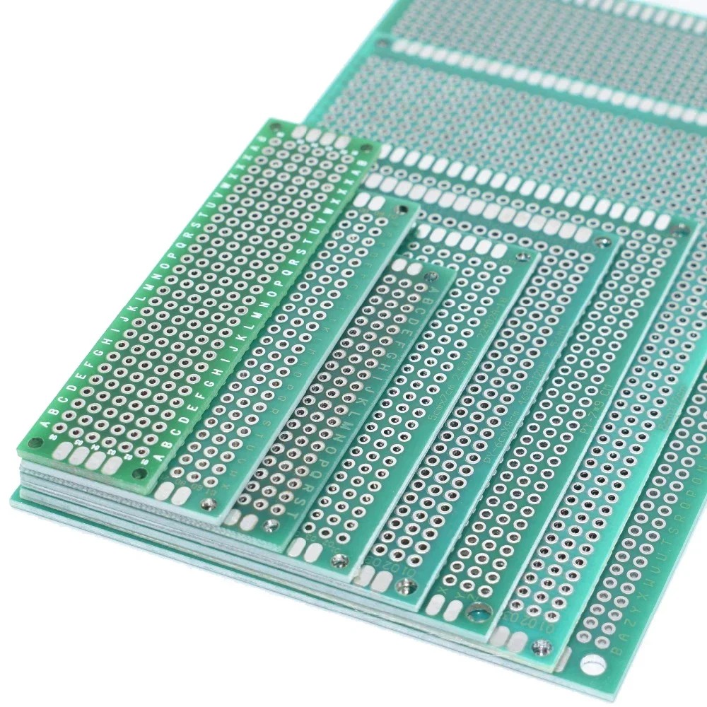 Line Follower Robot - 1/5/10pcs PCB Prototype Board Green 2x8/3x7/4x6/5x7/7x9/12/9x15cm