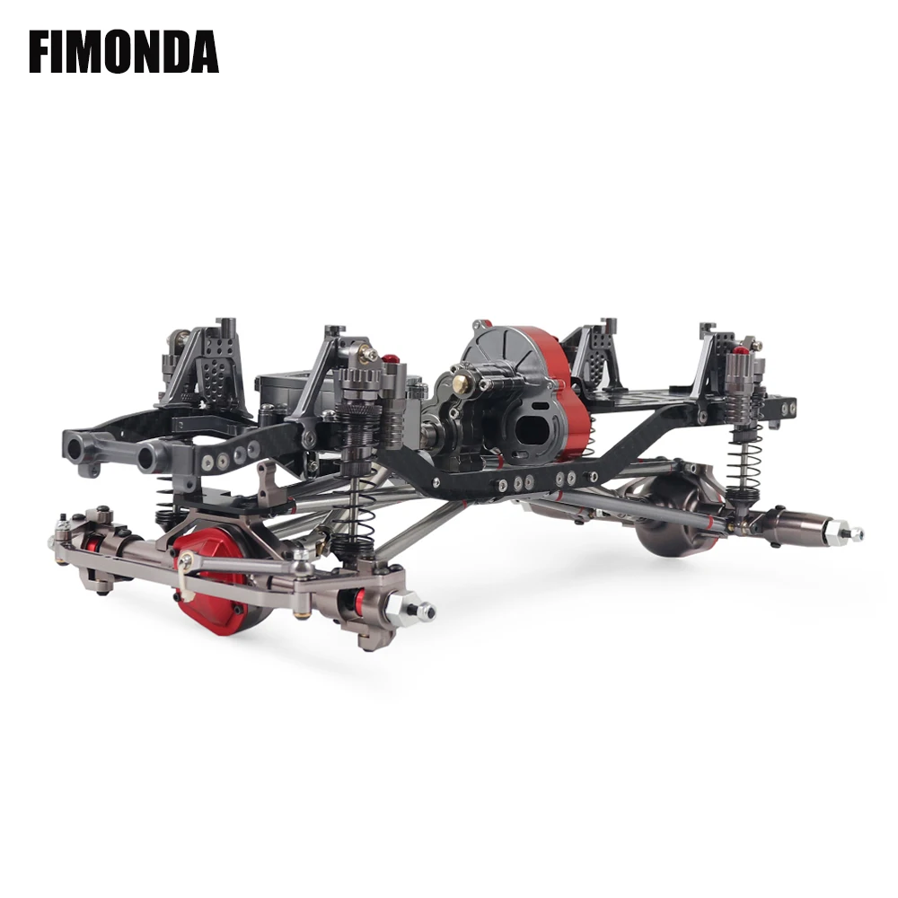 FIMONDA 1/10 RC Crawler Metal  - Robot Car Kit 评论和价格