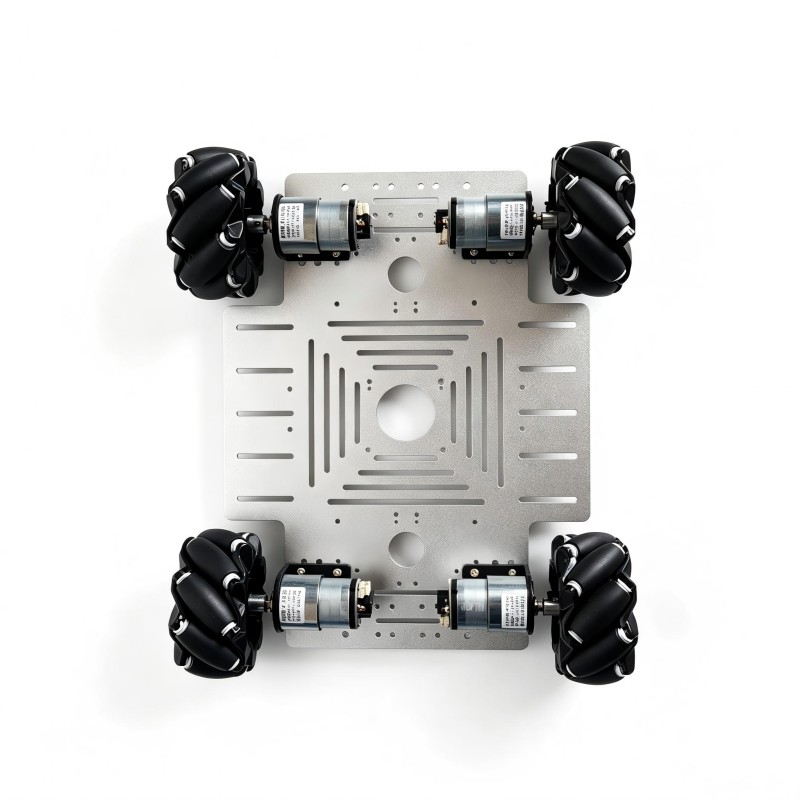15Kg Load 4WD Mecanum Wheel Ro - Robot Car Kit 评论和价格