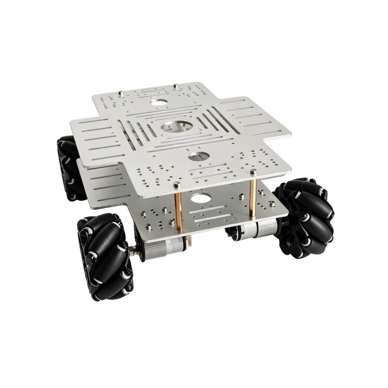 15Kg Load 4WD Mecanum Wheel Ro - Robot Car Kit 评论和价格