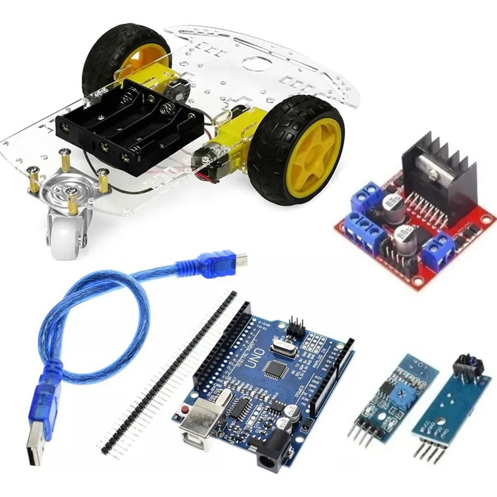 CLCU Smart Car 2-Wheel Kit Wit - L298N Module 评论和价格