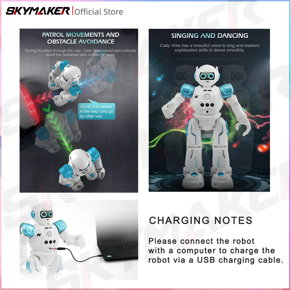 JJRC R11 RC Robot CADY WIKE Ge - Line Follower Robot 评论和价格