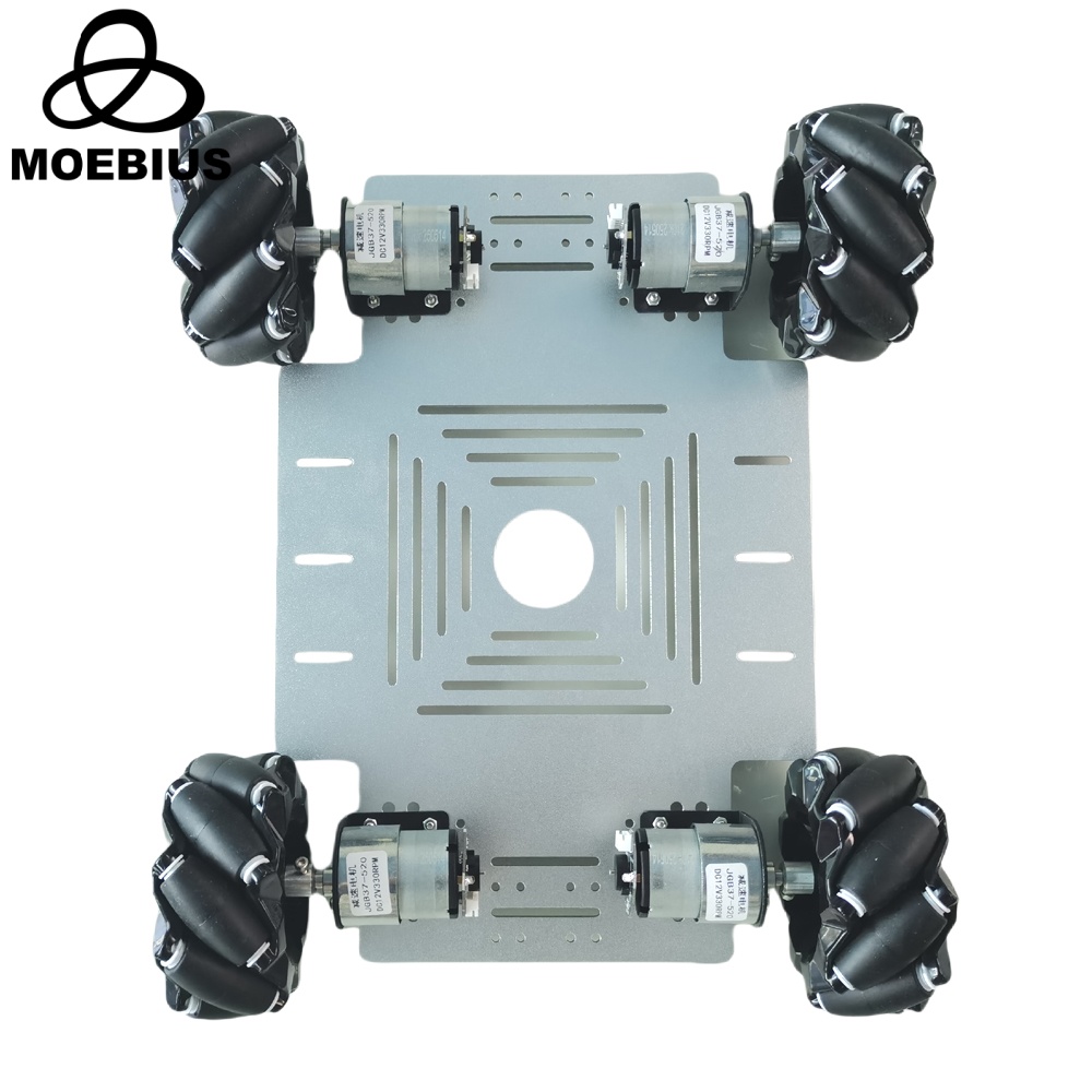 MOEBIUS 26KG Load 4WD Mecanum  - Robot Car Kit 评论和价格