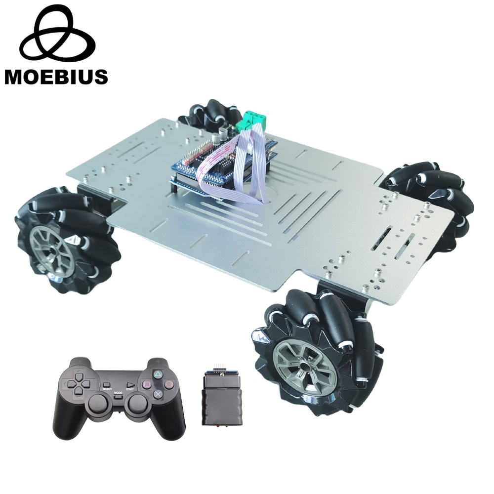 MOEBIUS 26KG Load 4WD Mecanum  - Robot Car Kit 评论和价格