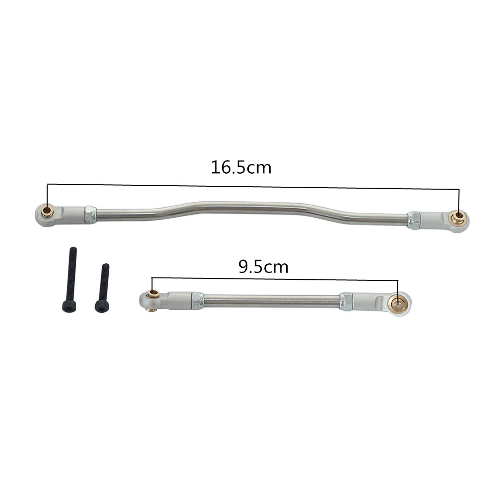 2Pcs Adjustable Steering Links - Servo Kit 评论和价格
