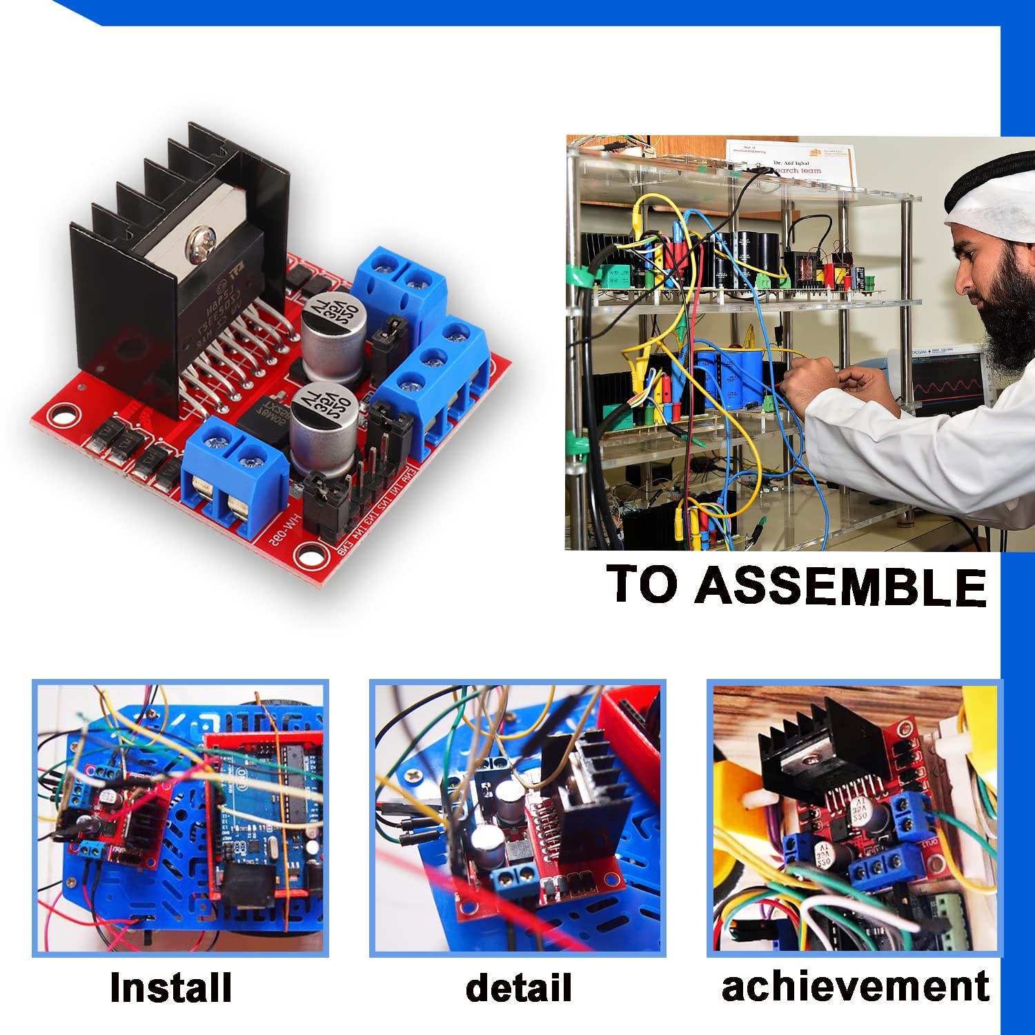 L298N Motor Drive Controller B - L298N Module 评论和价格