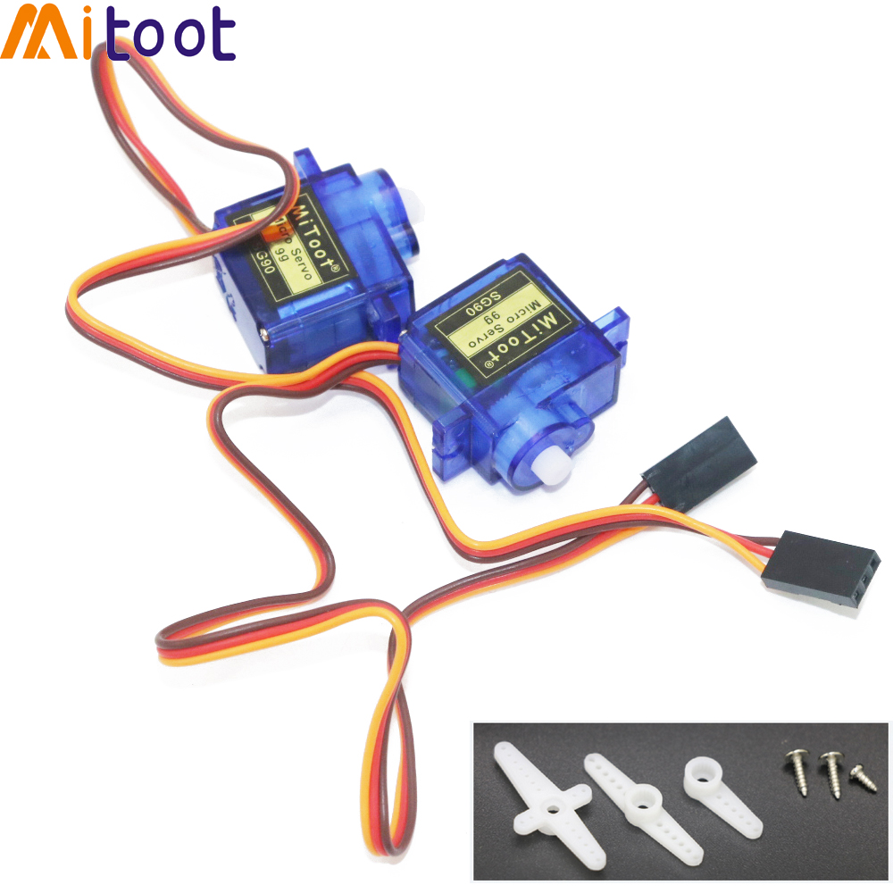 1/2/5pcs Mitoot Rc Mini Micro  - Sg90 Servo 评论和价格