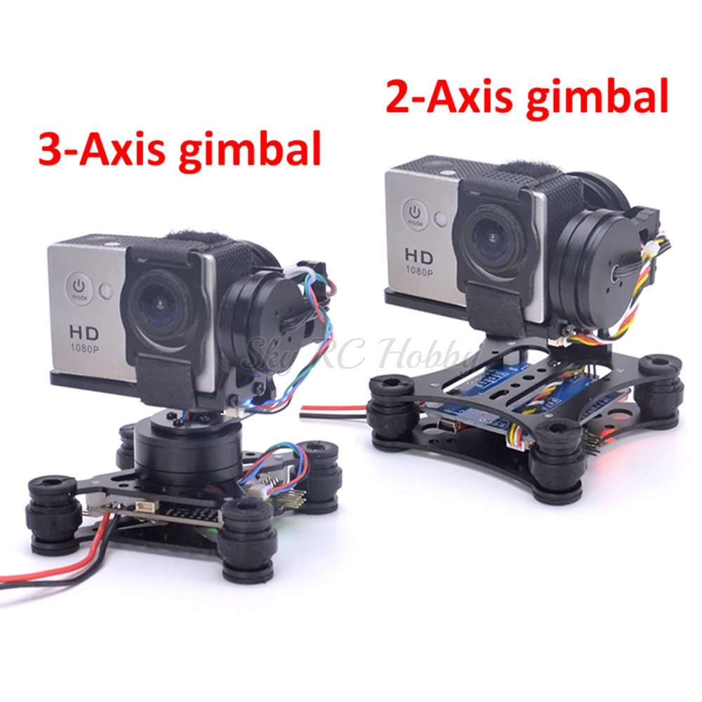 Lightweight 2-Axis / 3-Axis Br - Pan Tilt Bracket 评论和价格