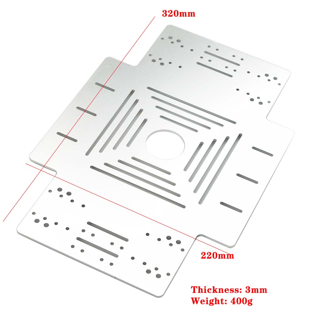 Big Metal Plate Aluminum Alloy - Stm32 Robot 评论和价格