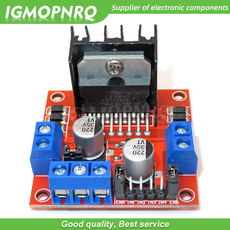 1pcs Dual H Bridge DC Stepper  - L298N Module 评论和价格