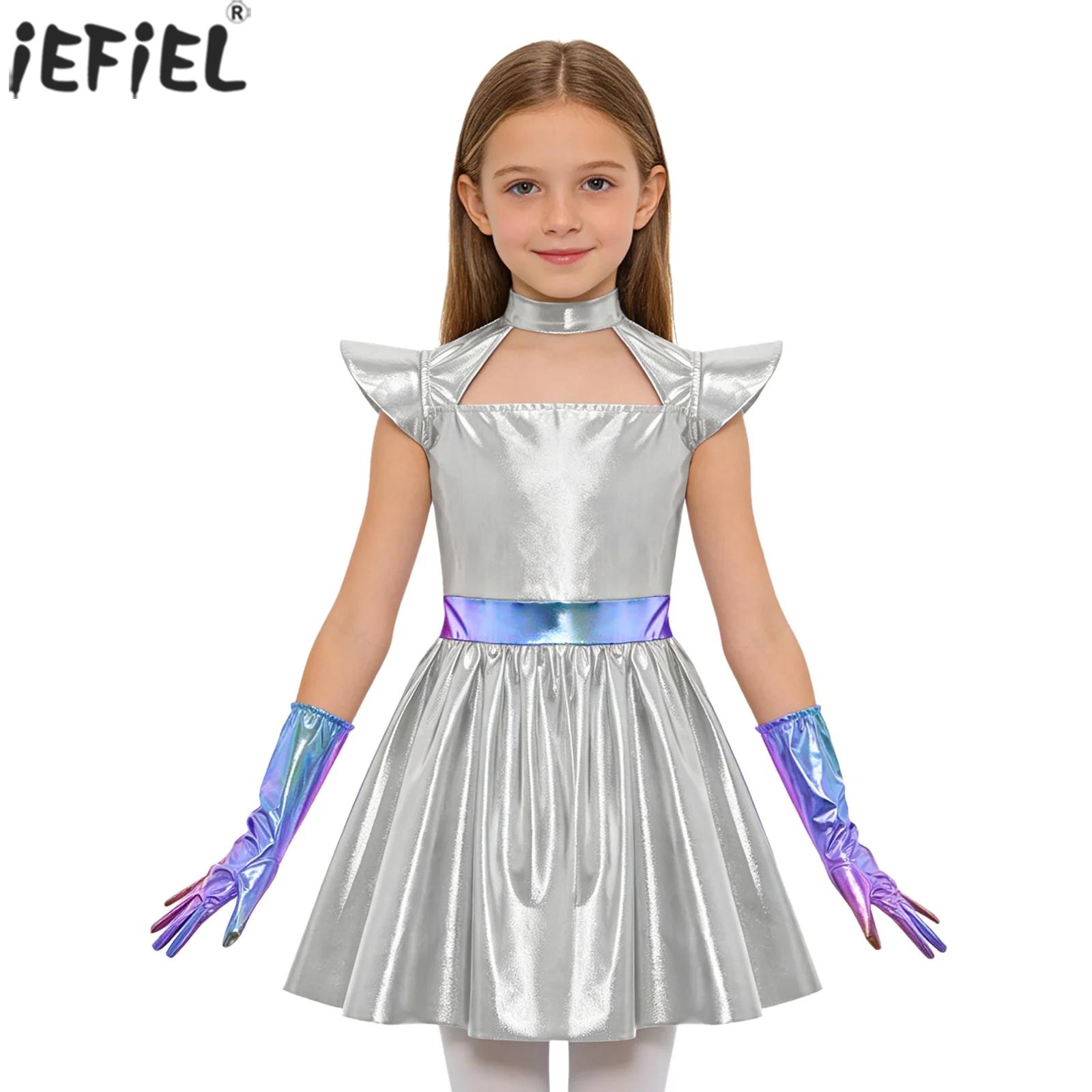 Kids Girls Alien Cosplay Costu - Line Follower Robot 评论和价格