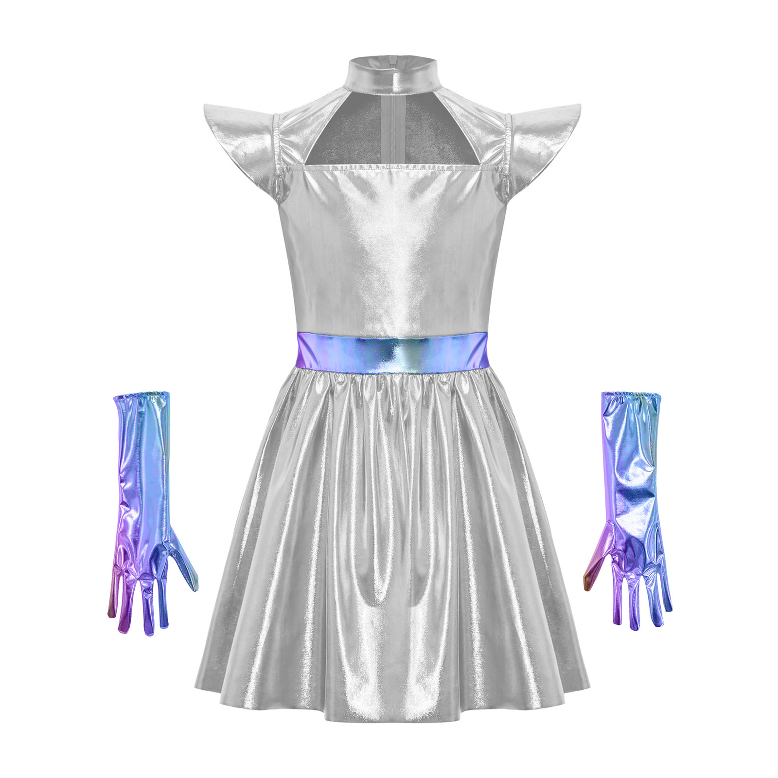 Kids Girls Alien Cosplay Costu - Line Follower Robot 评论和价格