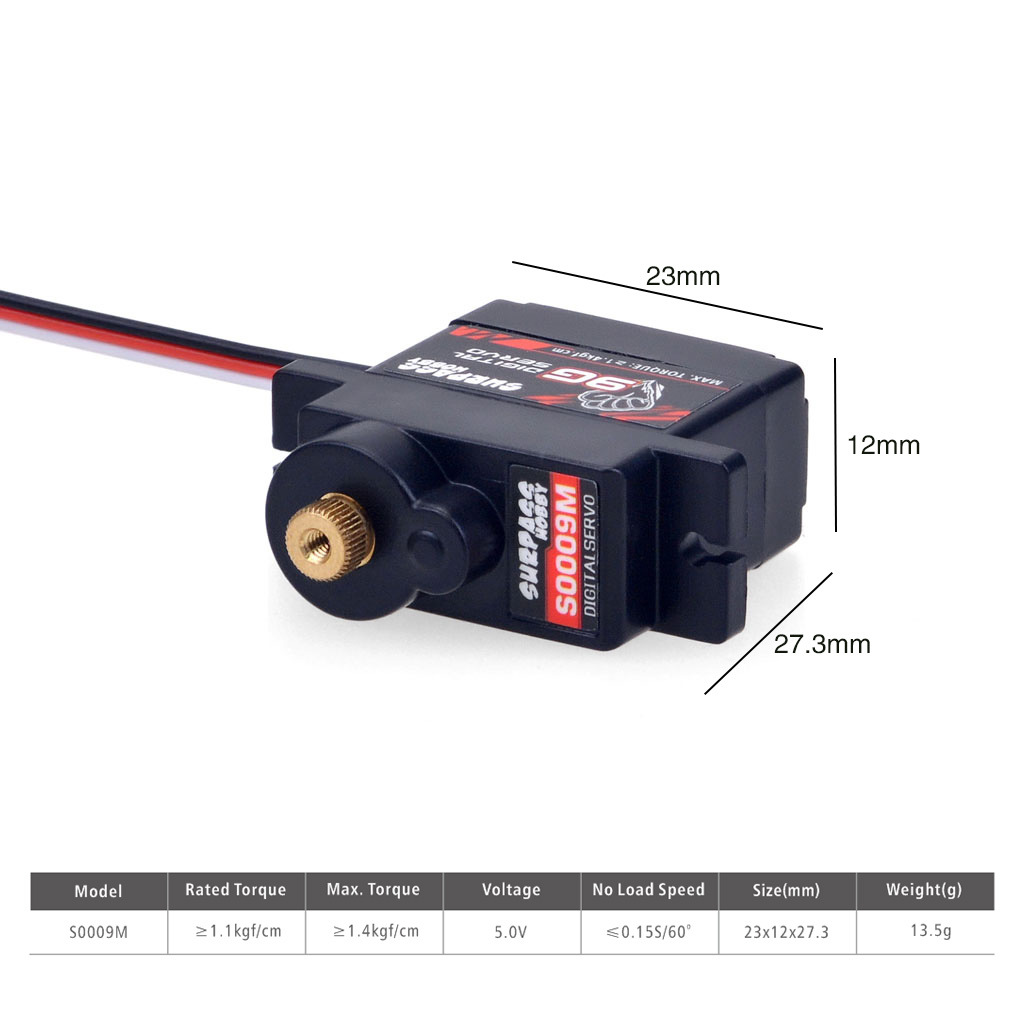 RC Digital Micro Servo 2g 3.7g - Micro Servo 评论和价格