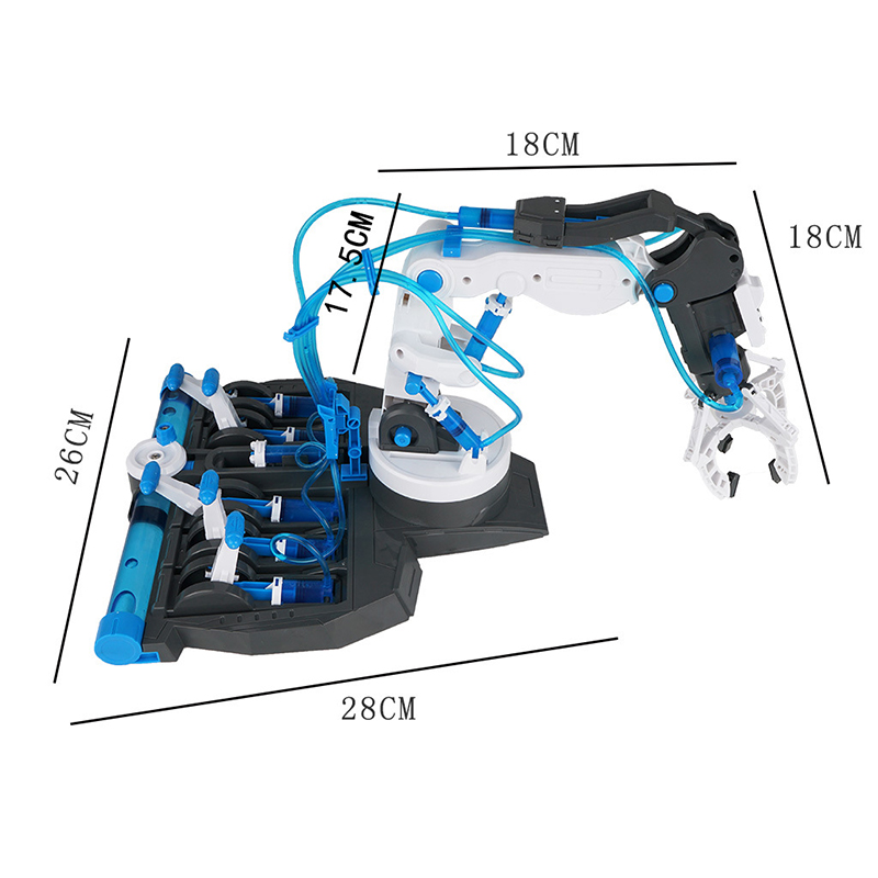 DIY Assembled Hydraulic Mechan - Robot Arm Metal 评论和价格