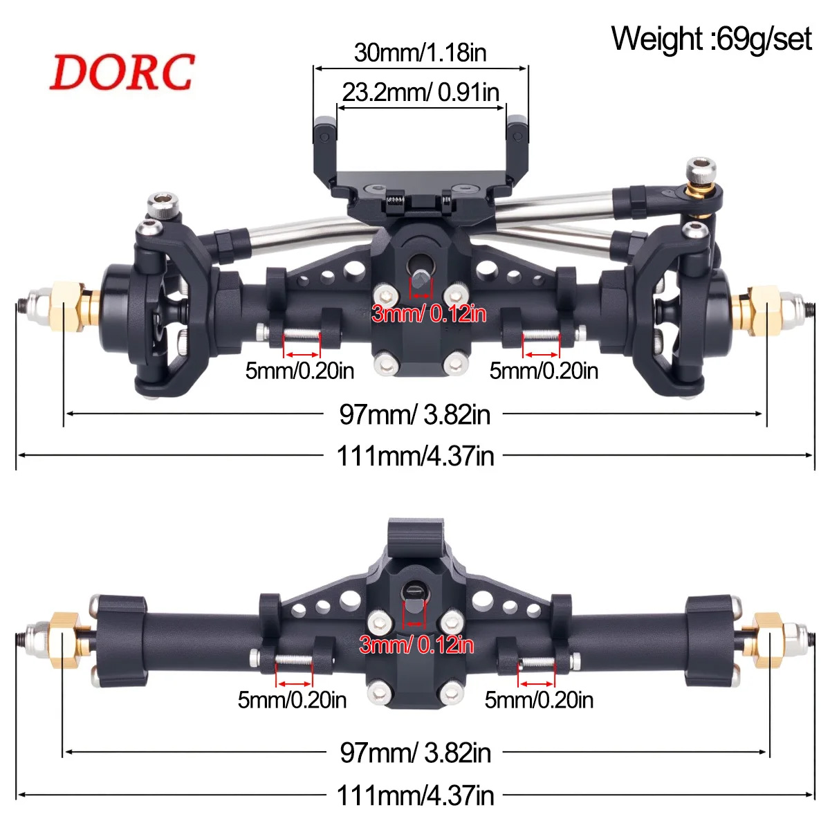 1Set Plastic Axles w/ Servo Mo - Servo Kit 评论和价格