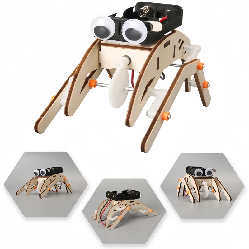 Diy Handmade Walking Spider Ro - Line Follower Robot 评论和价格