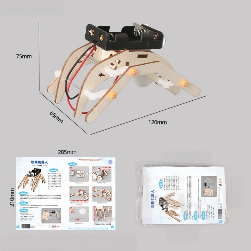 Diy Handmade Walking Spider Ro - Line Follower Robot 评论和价格