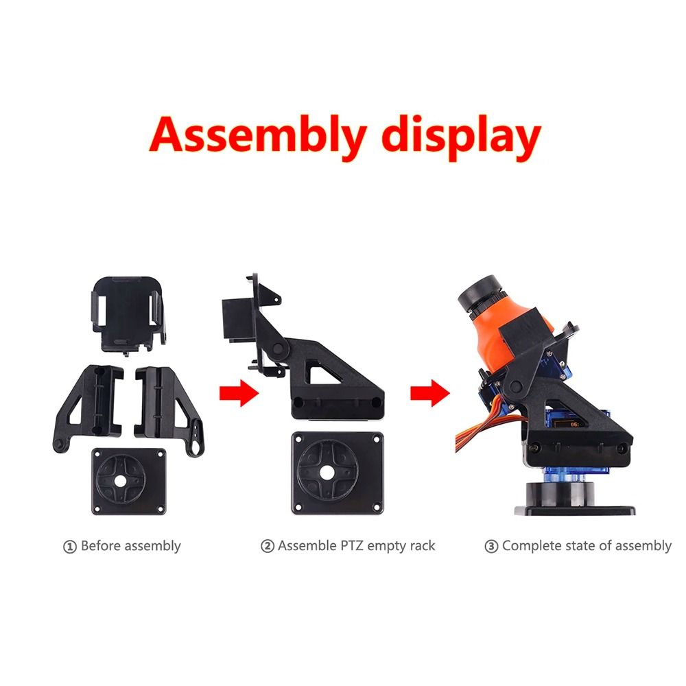1Sets Rc Plane Parts Steering  - Pan Tilt Bracket 评论和价格