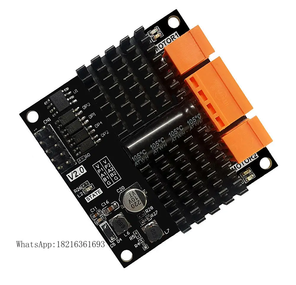 12V 24V 12A Dual Channel DC br - L298N Module 评论和价格