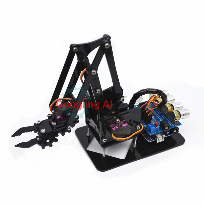 STEM 4 DOF Robot Arm Servo SG9 - Robot Arm Metal 评论和价格