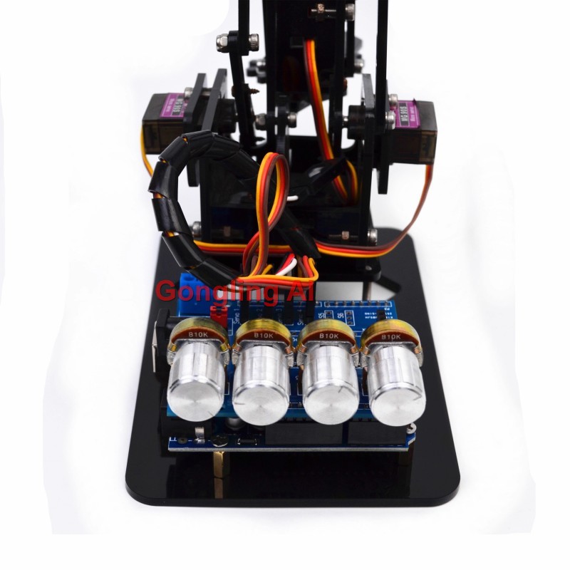 STEM 4 DOF Robot Arm Servo SG9 - Robot Arm Metal 评论和价格
