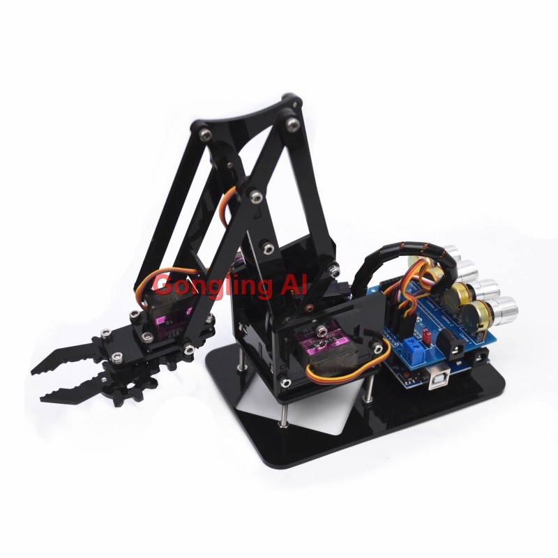 STEM 4 DOF Robot Arm Servo SG9 - Robot Arm Metal 评论和价格
