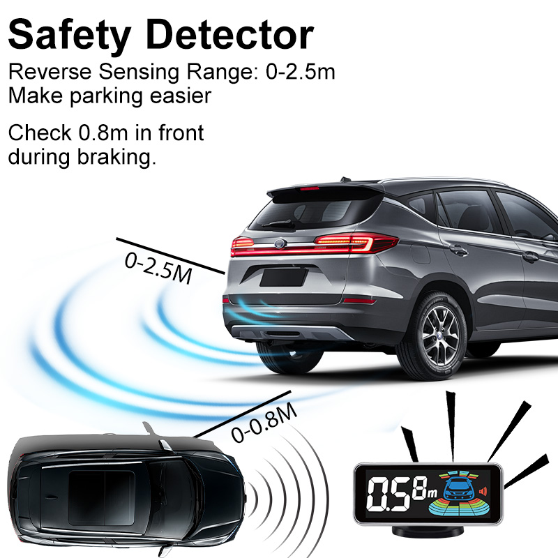 Multi Radar Parking Sensor Kit - Infrared Obstacle Sensor 评论和价格