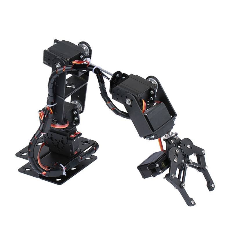 STEAM DIY 6 DOF Robot Metal Al - Robot Arm Metal 评论和价格