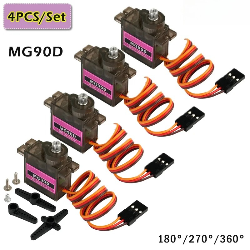 4CPS/Set 9g MG90D Micro Digita - Micro Servo 评论和价格