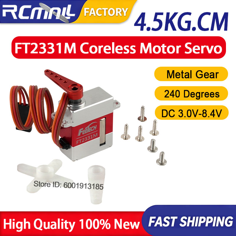 FT2331M Micro Digital Servo 4. - Robot Arm Metal 评论和价格