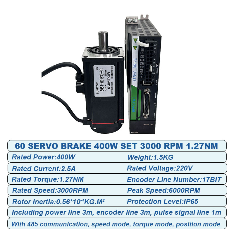 Servo Motors Kit 220v 400w Bra - Servo Kit 评论和价格