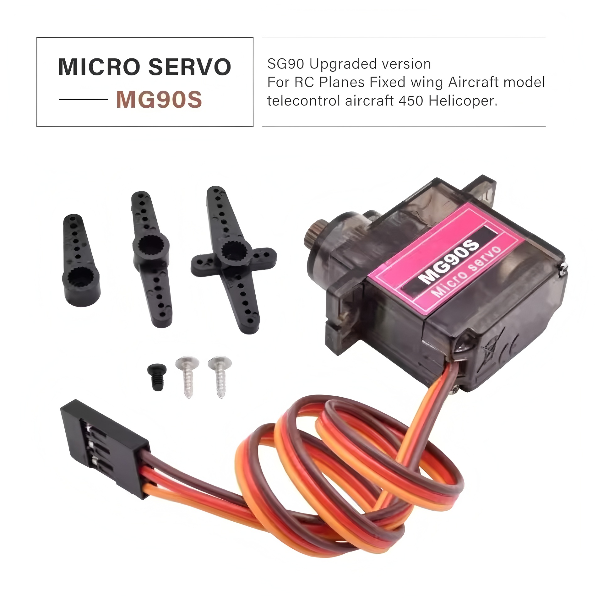 4/5/10/20pcs MG90S Micro Servo - Sg90 Servo 评论和价格
