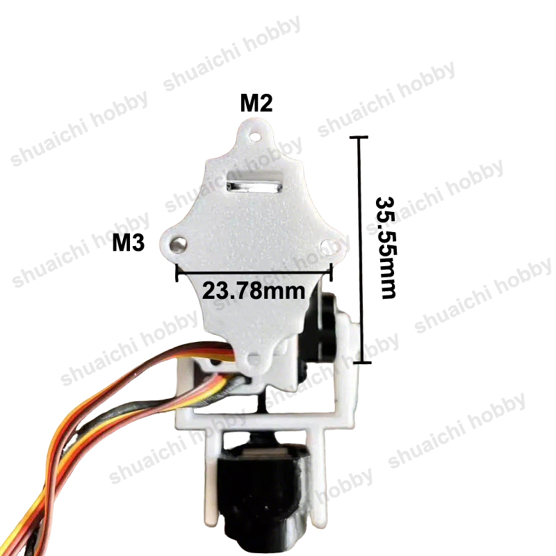 1Set Dual-Axis Gimbal Mounting - Pan Tilt Bracket 评论和价格