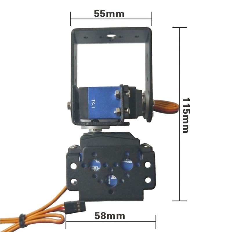 2 DOF Robotic Pan And Tilt Ser - Robot Arm Kit 评论和价格