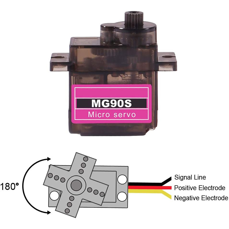 MG90S Servo 5/10/20/40Pcs All  - Sg90 Servo 评论和价格