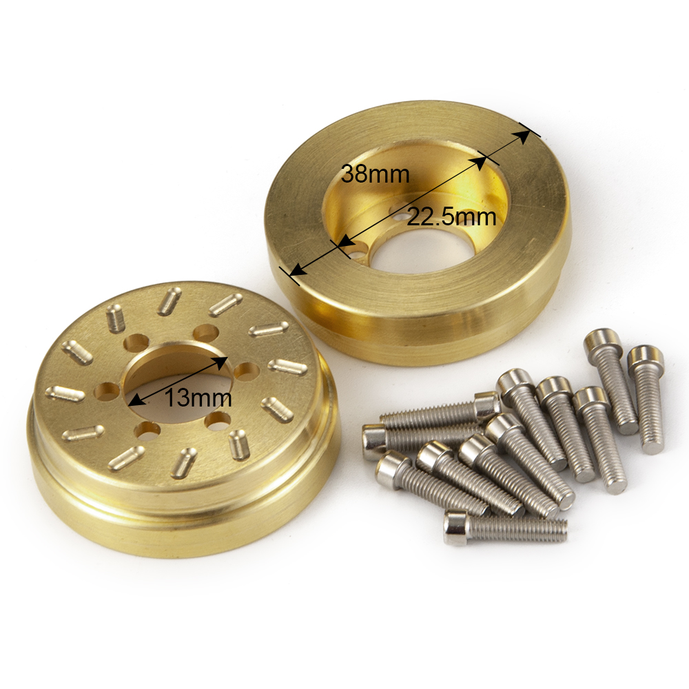 AXSPEED 2/4Pcs 70g Brass Inter - Omni Wheel 评论和价格