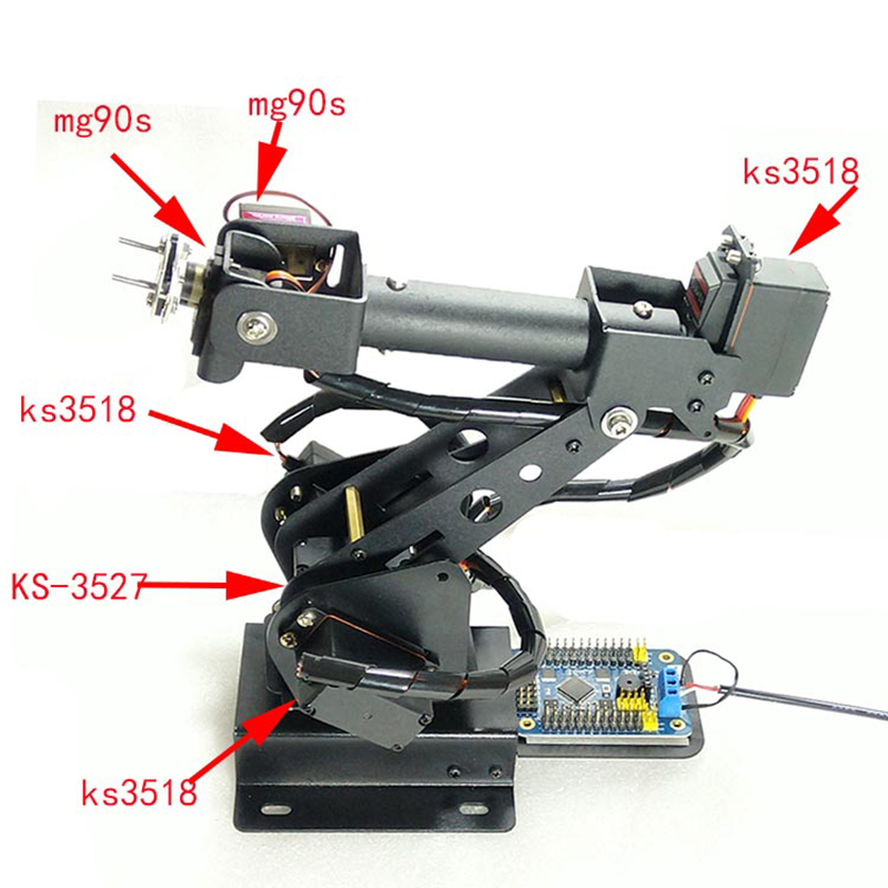 6 DOF Robot Arm ABB Industrial - Robot Arm Kit 评论和价格