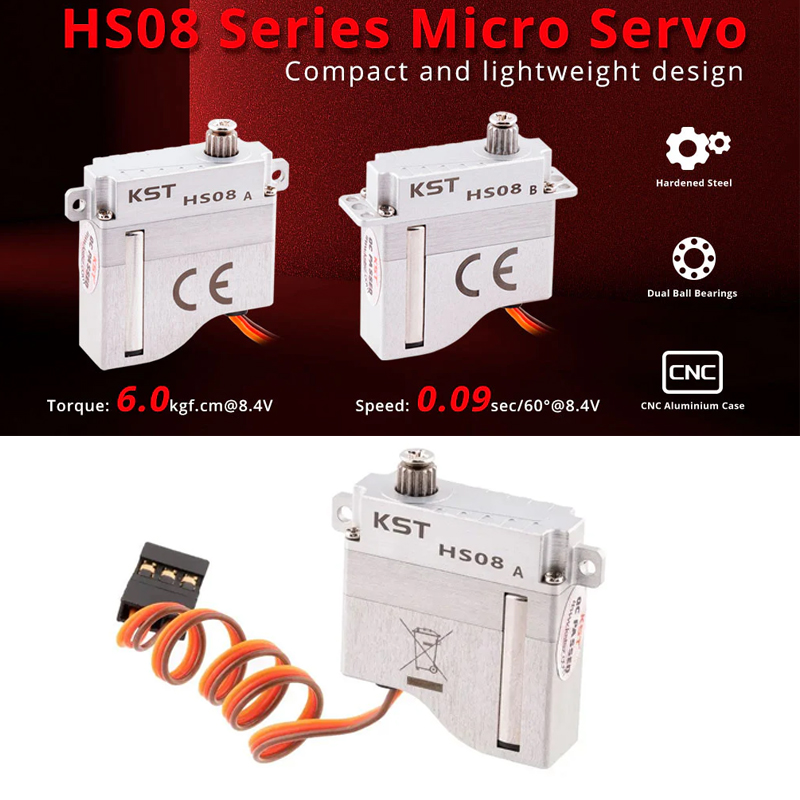 KST HS08A / HS08B HV Digital M - Micro Servo 评论和价格